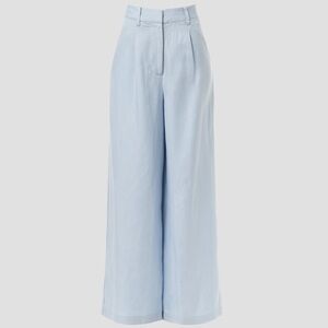 Rosetta Getty Light Blue Wide-Leg Pants